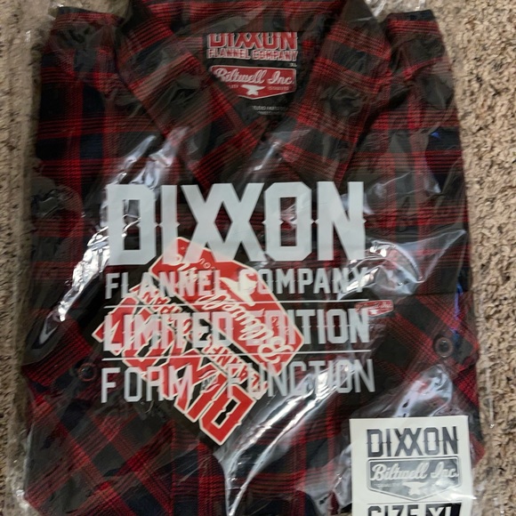 DIXXON Bitwell Inc NWT Men’s flannel size XL. - Picture 2 of 6